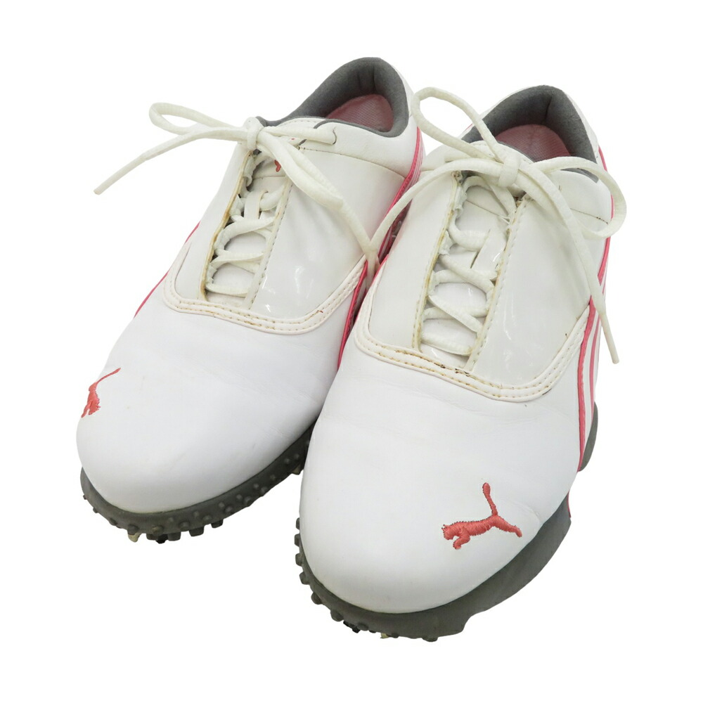 Puma ゴルフシューズ ホワイト PUMA golf ゴルフシューズ（JAP26cm） - メルカリ