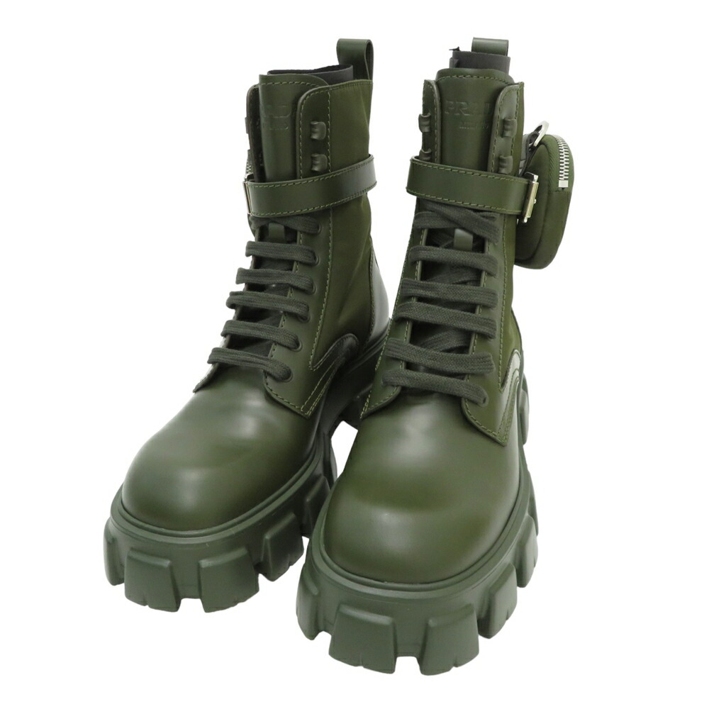 プラダ　　ブーツ 楽天市場】PRADA プラダ PRADA プラダ エアソール ウィングチップ