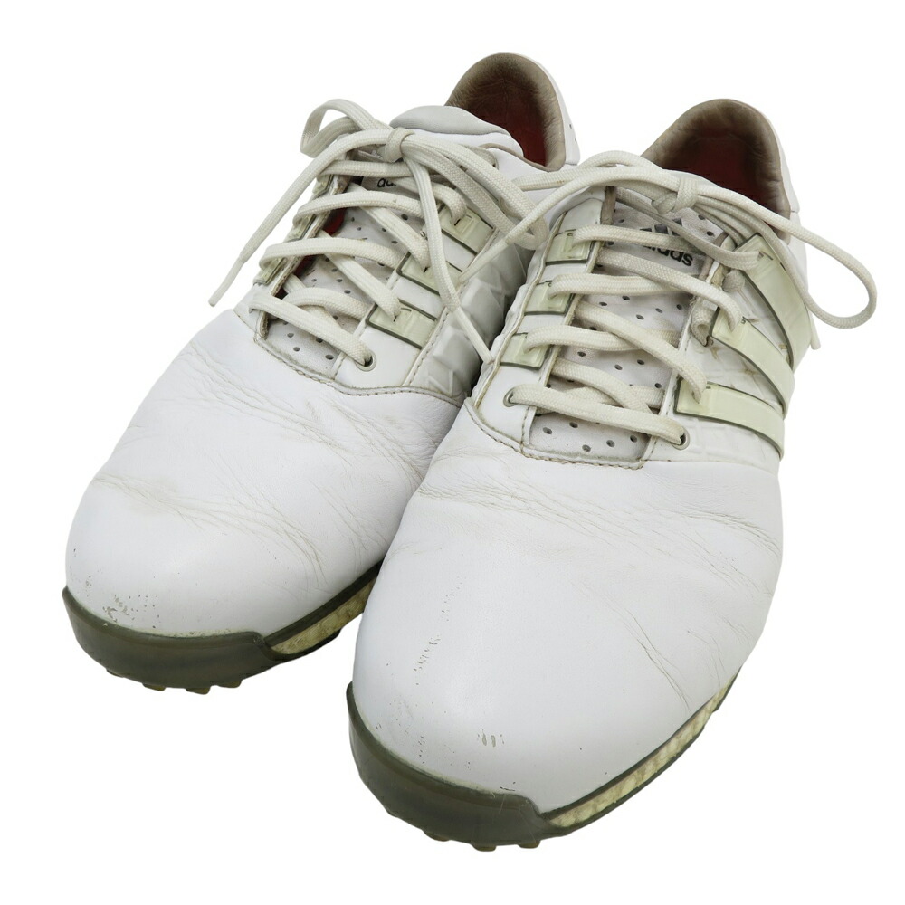 【新品未使用】adidas ゴルフシューズ ホワイト BOA 楽天市場】ADIDAS GOLF アディダスゴルフ Q44638 ゴルフ シューズ