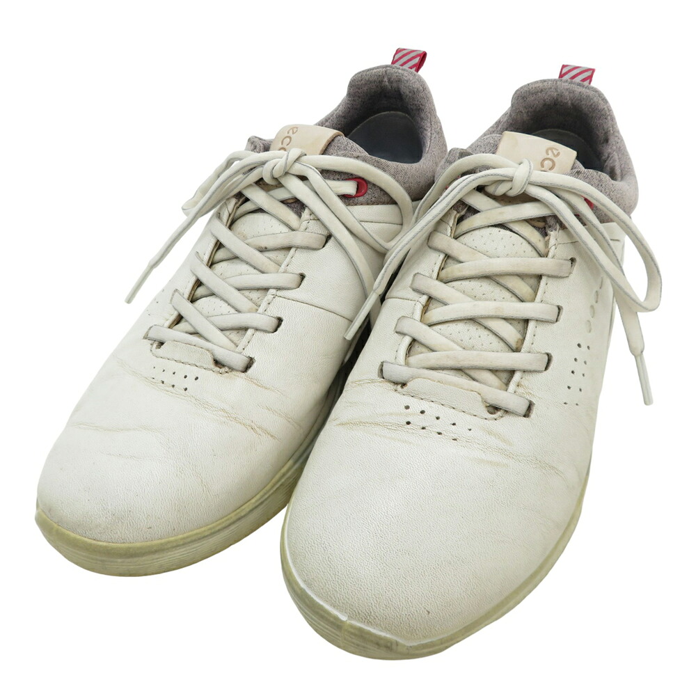 ecco エコー S-Three 102903 59044 ゴルフシューズ ホワイト系 EU36 【中古】ゴルフウェア レディース