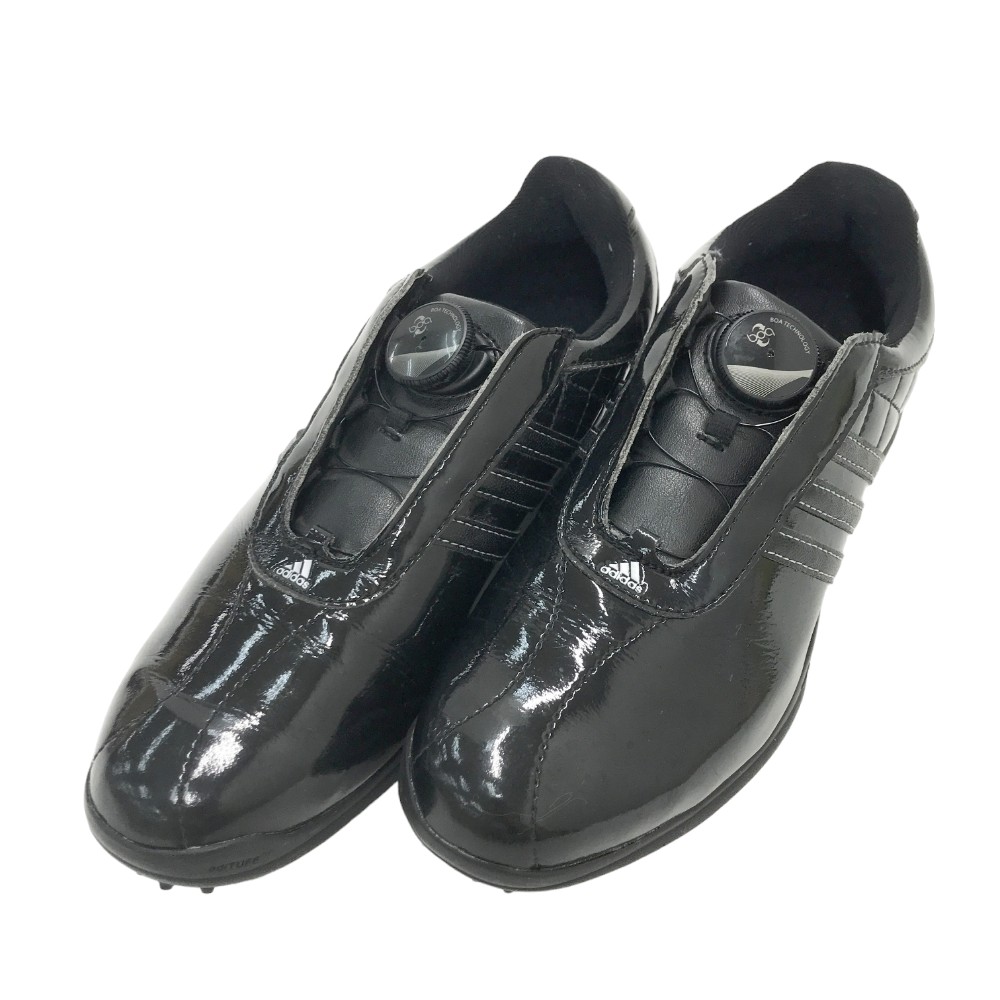 楽天市場】古着 adidas アディダス ゴルフ シューズ 25 ブラック EVG