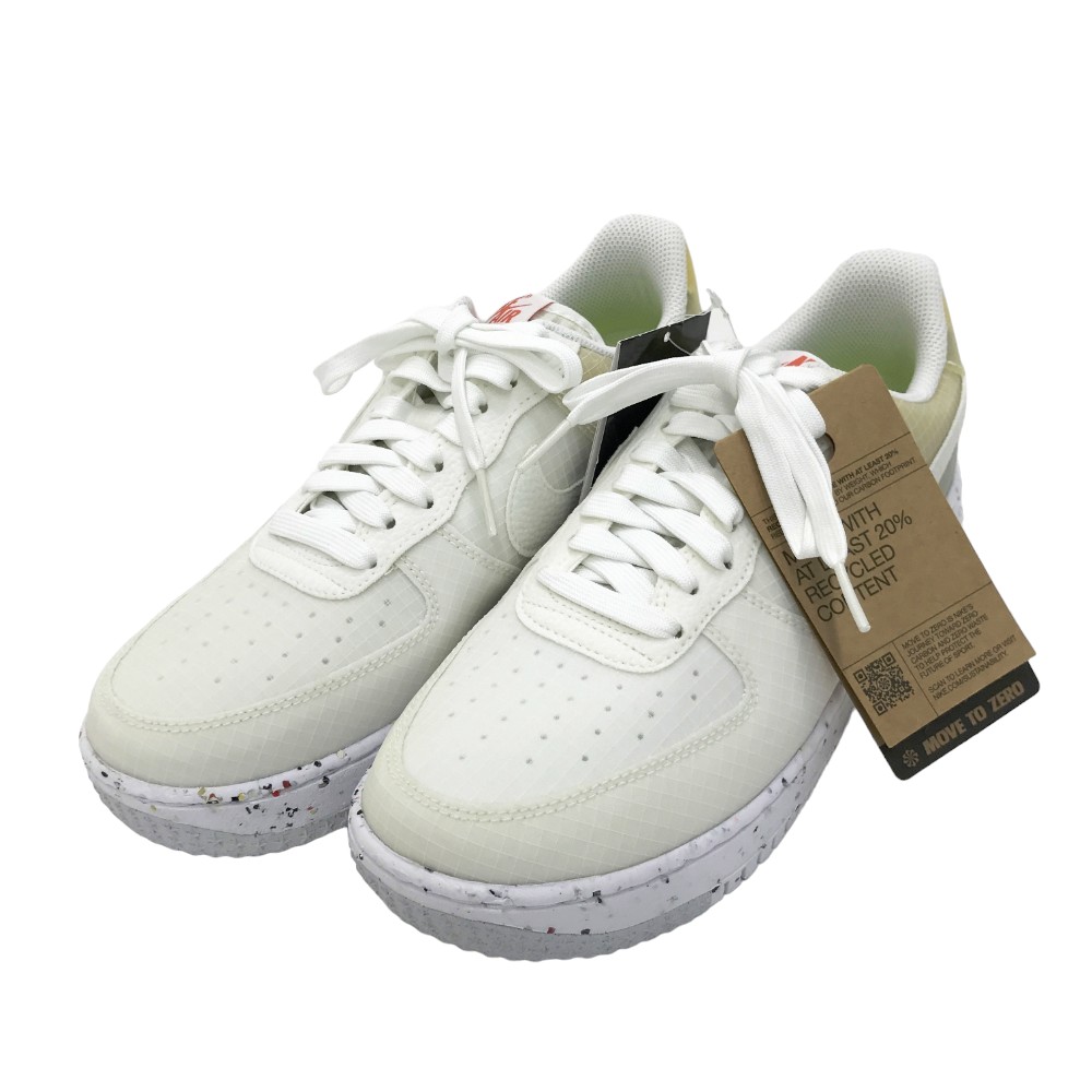 NIKE ナイキ DH2521-100 AIR FORCE 1 CRATER スニーカー ホワイト系 25.5 【中古】メンズ｜中古ゴルフウェア通販STST