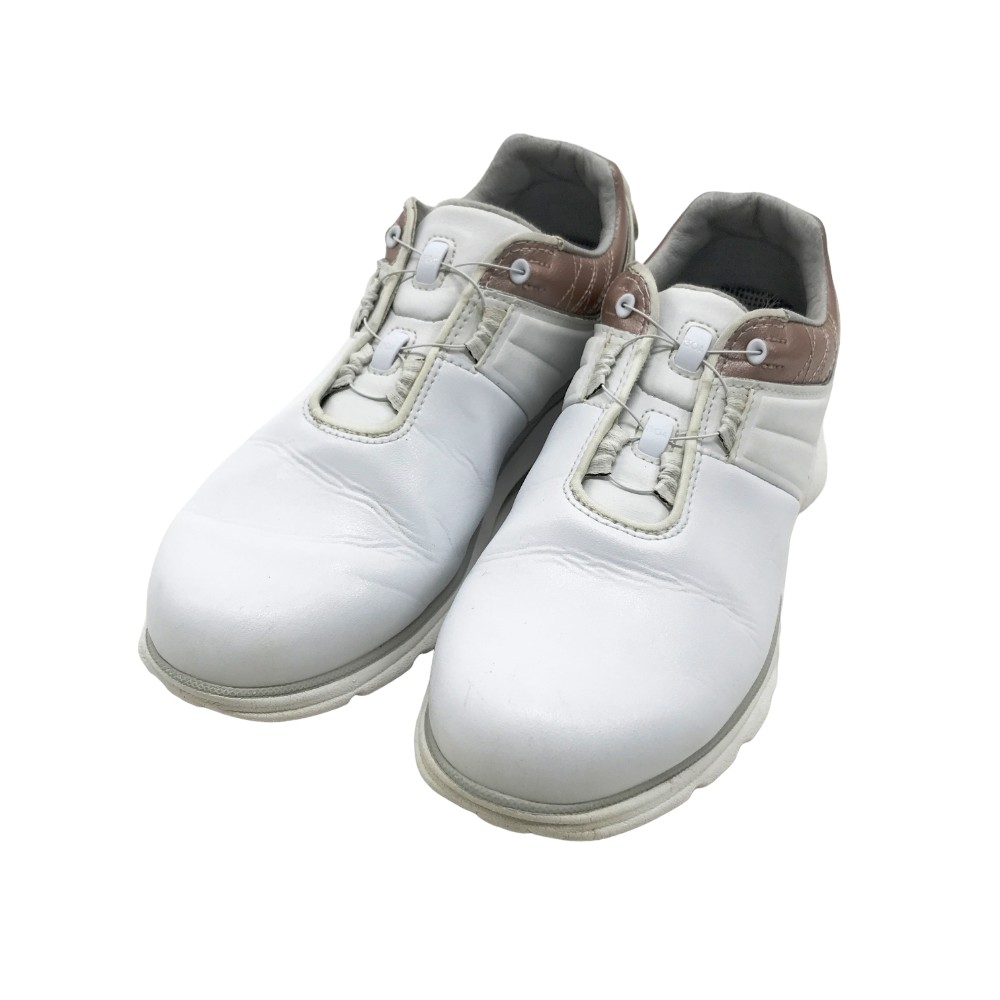 FOOT JOY フットジョイ 98142J PRO SL BOA スパイクレスゴルフシューズ ホワイト系 23cm 【中古】ゴルフウェア レディース