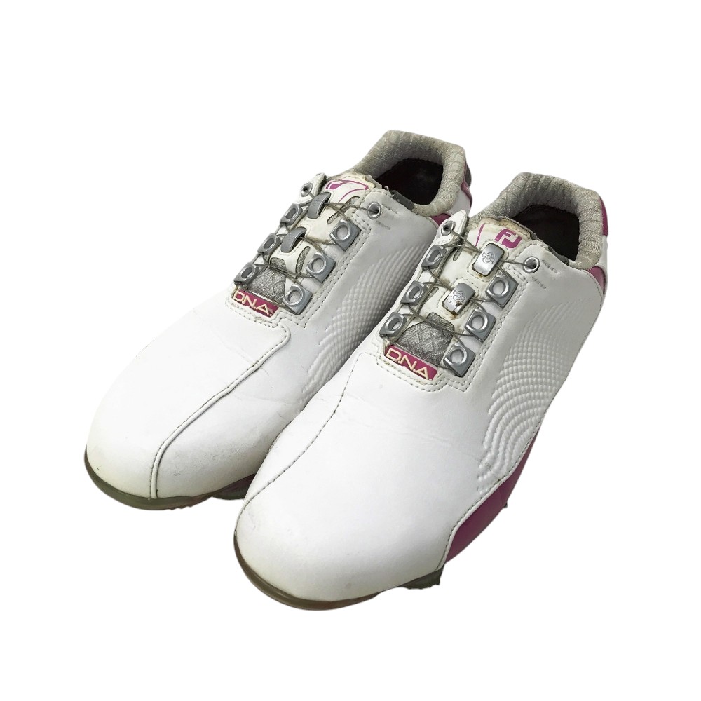 moon様フットジョイDNA BOA 女性用　25㎝ ホワイト/ピンク DNA D.N.A. BOA® Golfing Shoes for Women | FootJoy