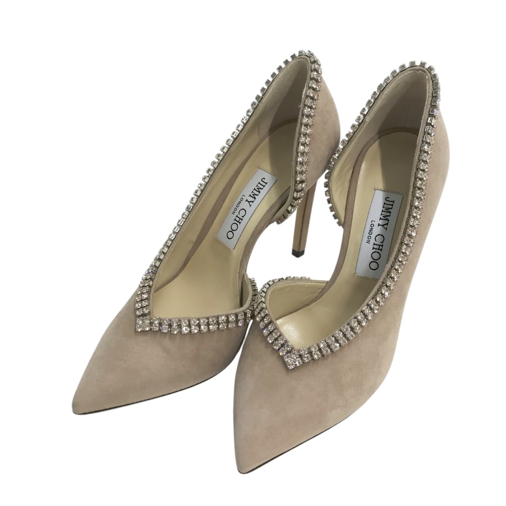JIMMY CHOO AGNES ハイヒール グレージュ　パンプス JIMMY CHOO AGNES ハイヒール グレージュ パンプス