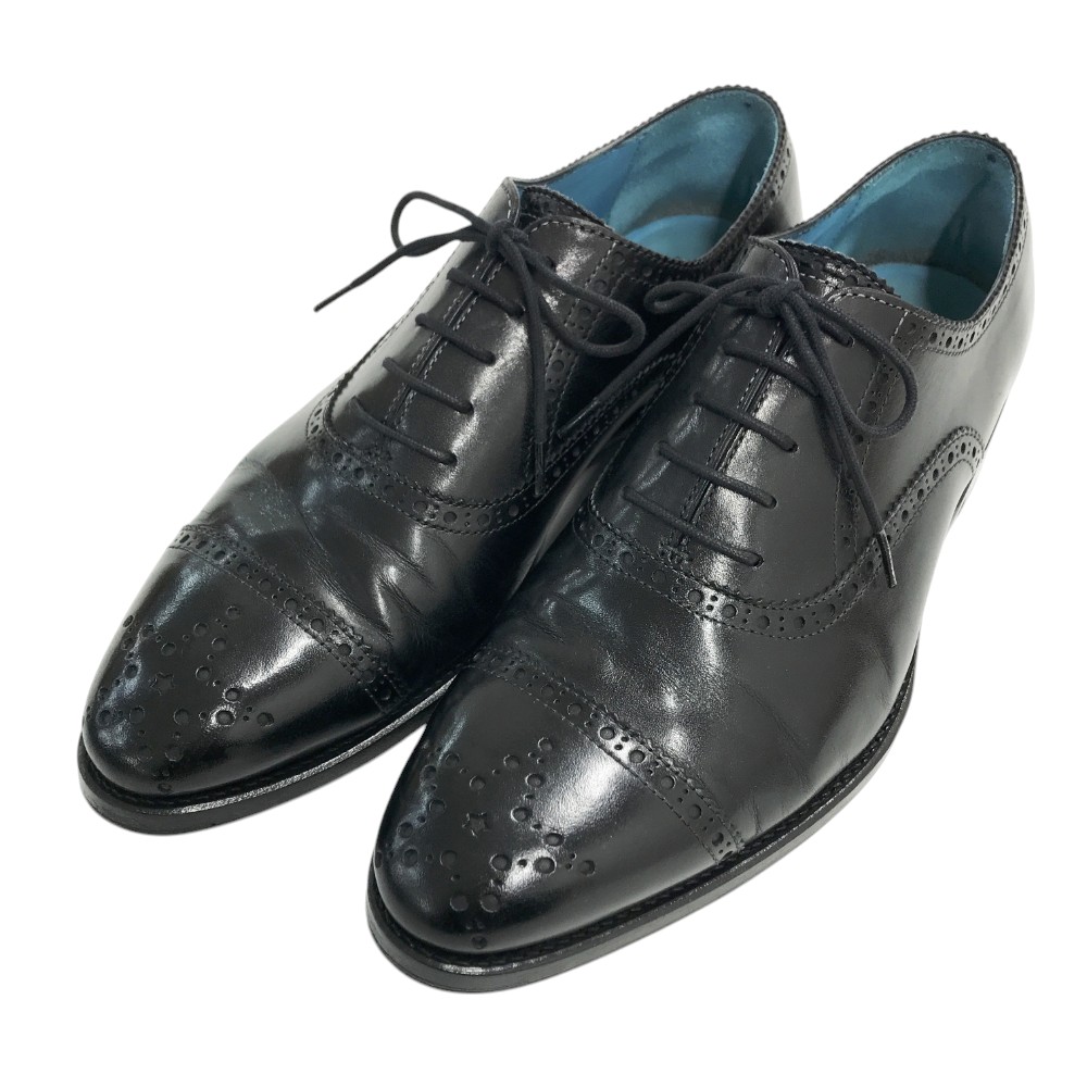 Dominique Saint Paul ドミニクセントポール ストレートチップシューズ ブラック系 40EE 【中古】メンズ｜中古ゴルフウェア通販STST