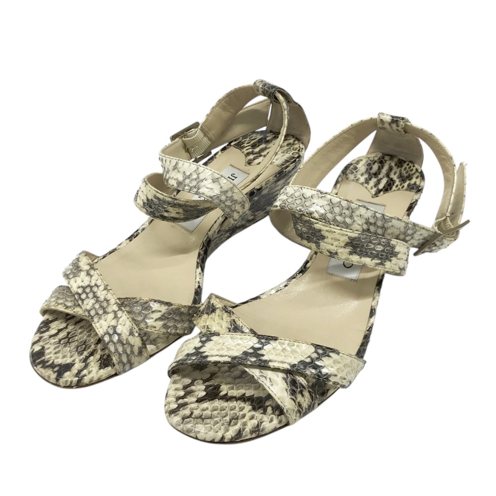 【美品】ジミーチュウ　papyrusウエッジソール　サンダル 楽天市場】JIMMY CHOO ジミーチュウ PAPYRUS ウェッジソール