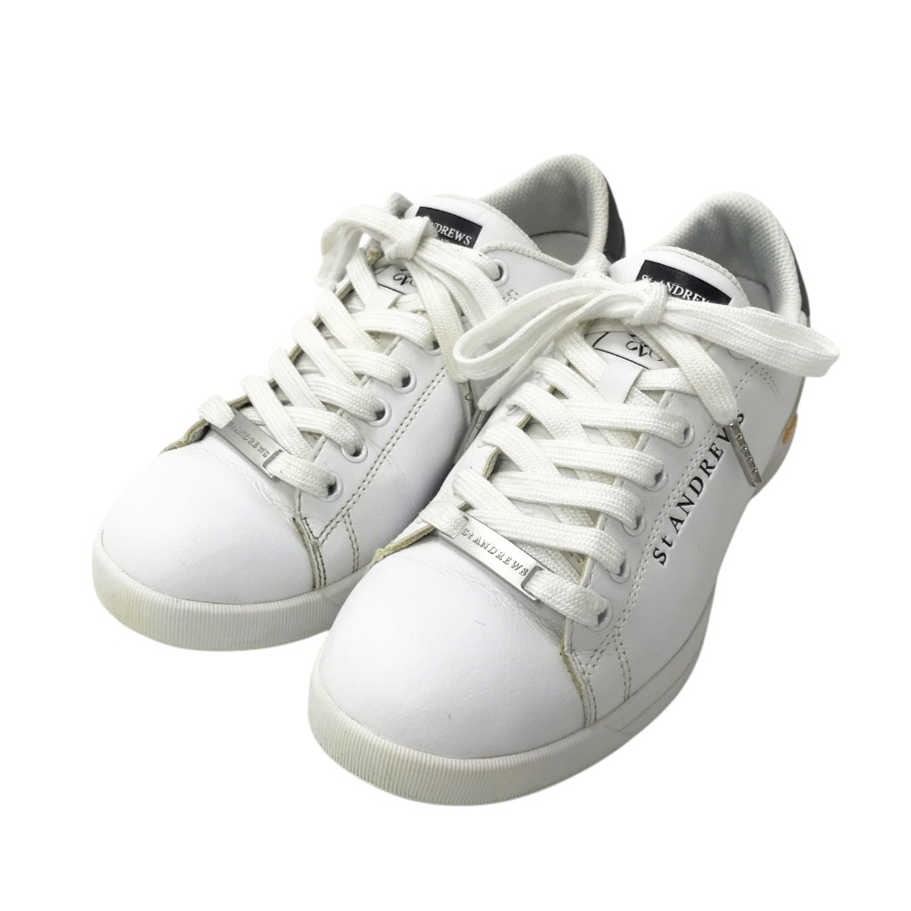 新品タグ付き セントアンドリュース　スパイクレス ゴルフシューズ 白 St ANDREWS セントアンドリュース レディース ゴルフシューズ