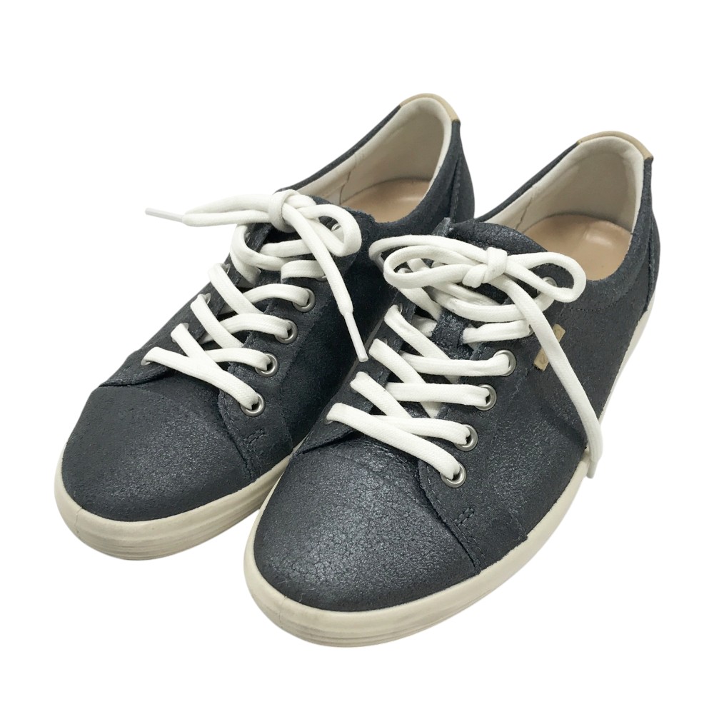 ecco エコー 430003 05763 SOFT 7 W レディーススニーカー  グレー系 EU37 【中古】レディース
