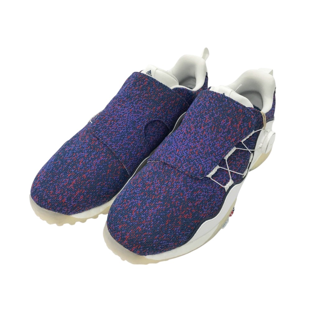 ADIDAS GOLF アディダスゴルフ FW5617 Codechaos BOA 21 スパイクレスゴルフシューズ パープル系 26.0cm 【中古】ゴルフウェア メンズ