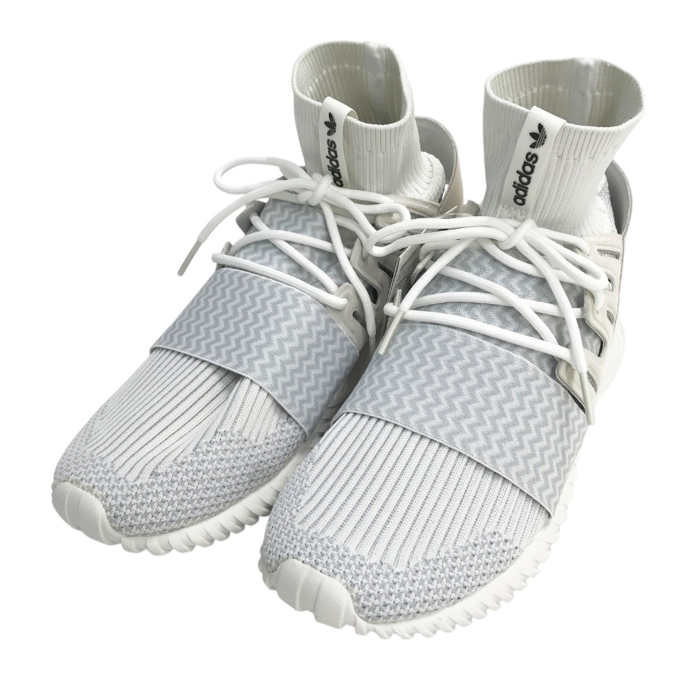 adidas アディダス S80509 チュブラー ドゥーム スニーカー ホワイト系 26.5 【中古】メンズ