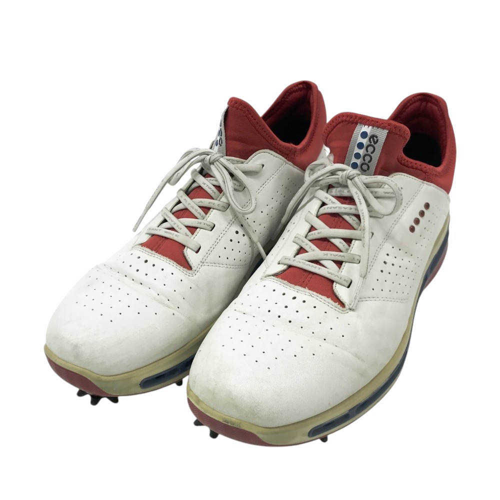 ecco エコー 130114 COOL GORE-TEX ゴルフシューズ ホワイト系 EU 43 【中古】ゴルフウェア メンズ