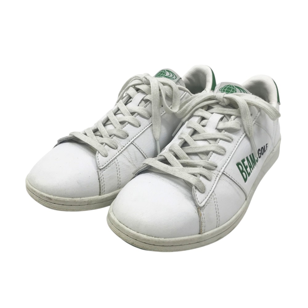 BEAMS GOLF ビームスゴルフ ×BRIDGESTONE GOLF/ZSP-BITER/SHG90B スパイクレスゴルフシューズ ホワイト系 24 【中古】ゴルフウェア レディース