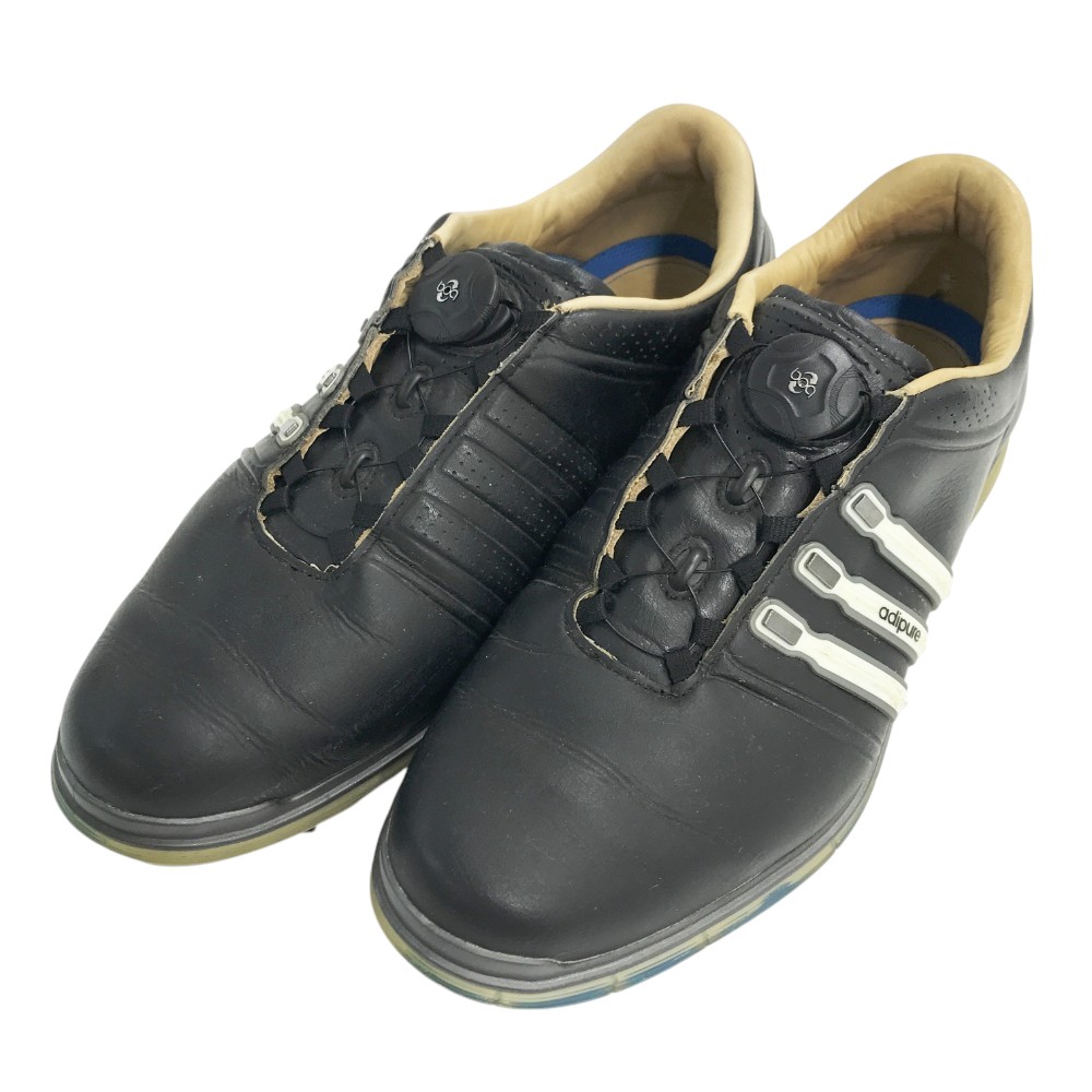 楽天市場】【美品】アディダス ゴルフシューズ 黒×白 791001 BOOST