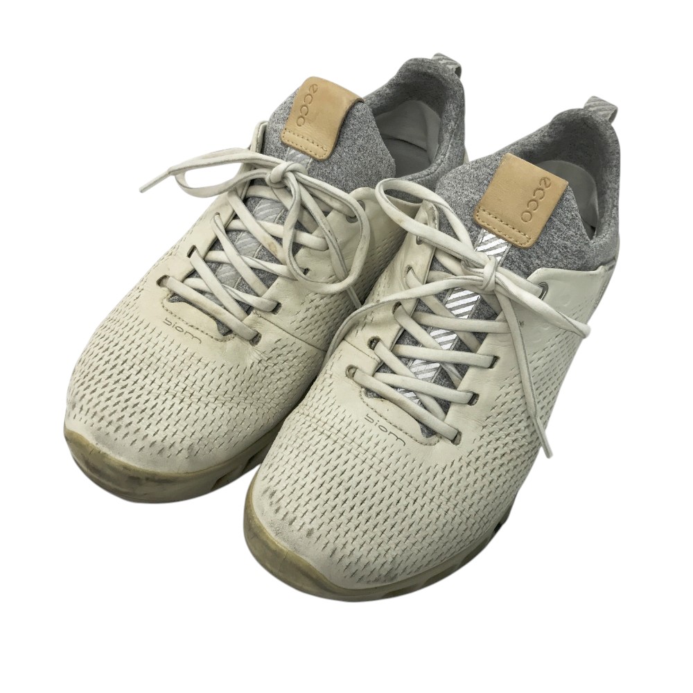 ecco エコー 10210401007 BIOM COOL PRO スパイクレス ゴルフシューズ ホワイト系 EU 40 【中古】ゴルフウェア メンズ 9,372円