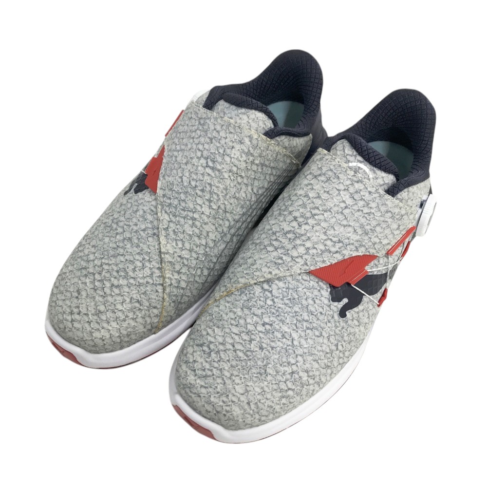 PUMA GOLF プーマゴルフ ファントムキャット ニトロディスク/379208 ゴルフシューズ グレー系 25.5 【中古】ゴルフウェア メンズ