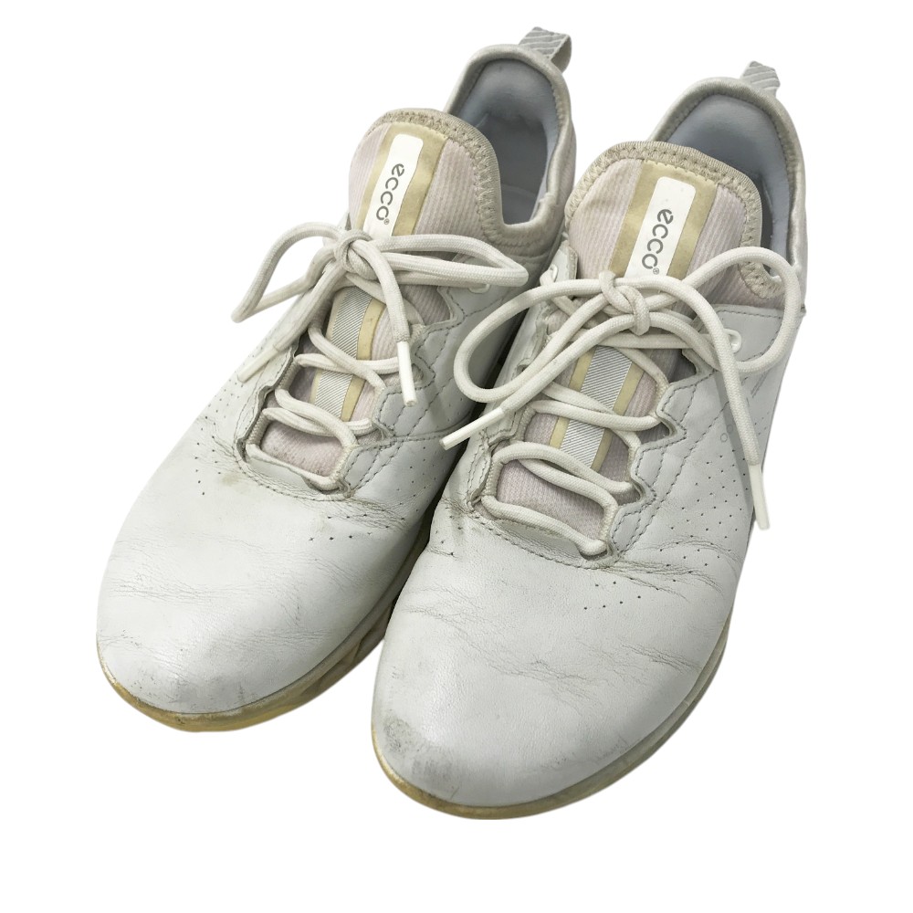 Ecco ゴルフシューズ 37 ホワイト　23.5 エコー ECCO (エコー) ゴルフシューズ レディース SIZE 23.5cm ホワイト