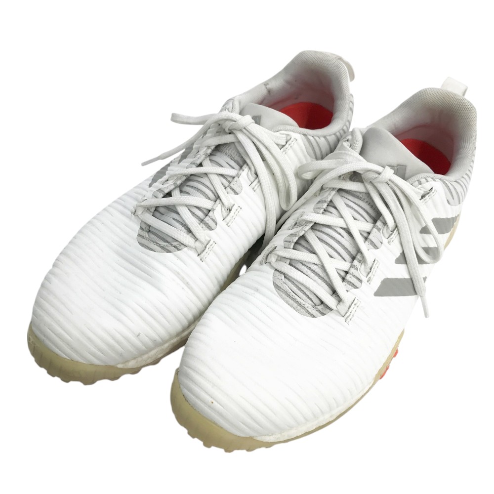 ADIDAS GOLF アディダスゴルフ EE9102 スパイクレスゴルフシューズ CODECHAOS ホワイト系 27 【中古】ゴルフウェア メンズ
