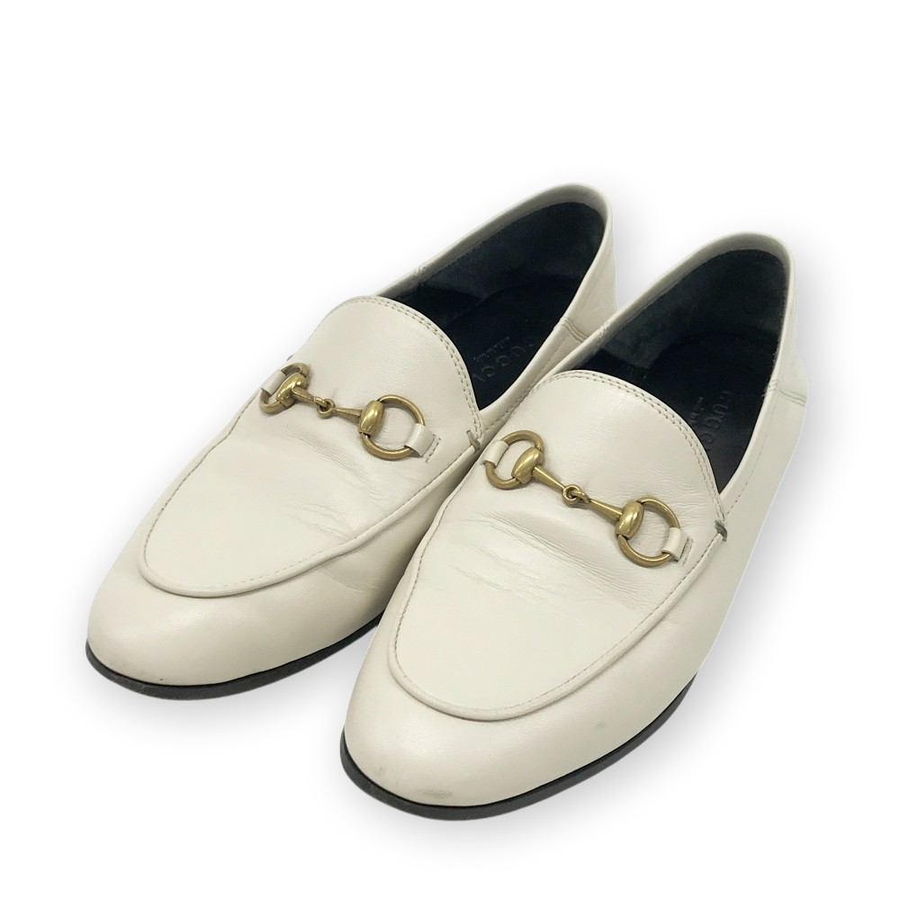 楽天市場】GUCCI グッチ ヨルダーン ホースビット ローファー ブラウン