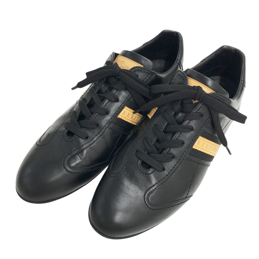 ルイ・ヴィトン　ドライビングシューズ　レザー　ブラック　7 1/2 中古・古着通販】LOUIS VUITTON (ルイ ヴィトン) ドライビング