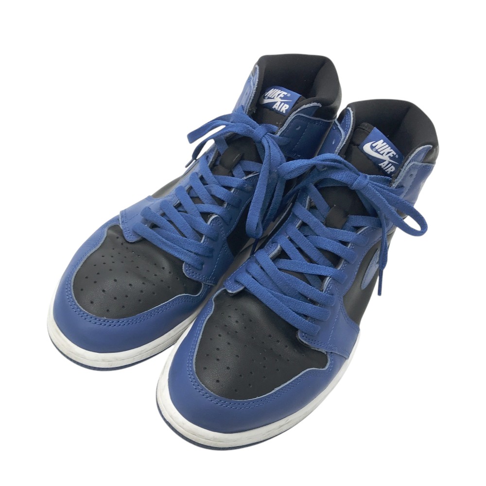 NIKE ナイキ 555088-404 AIR JORDAN 1 RETRO ブルー系 30 【中古】メンズ