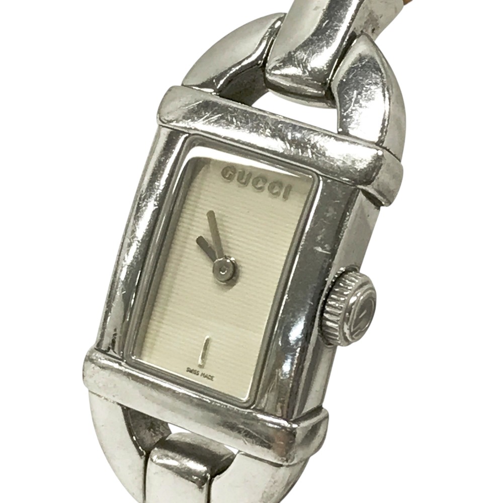 楽天市場】GUCCI グッチ ブラック文字盤 GGキャンバス SS