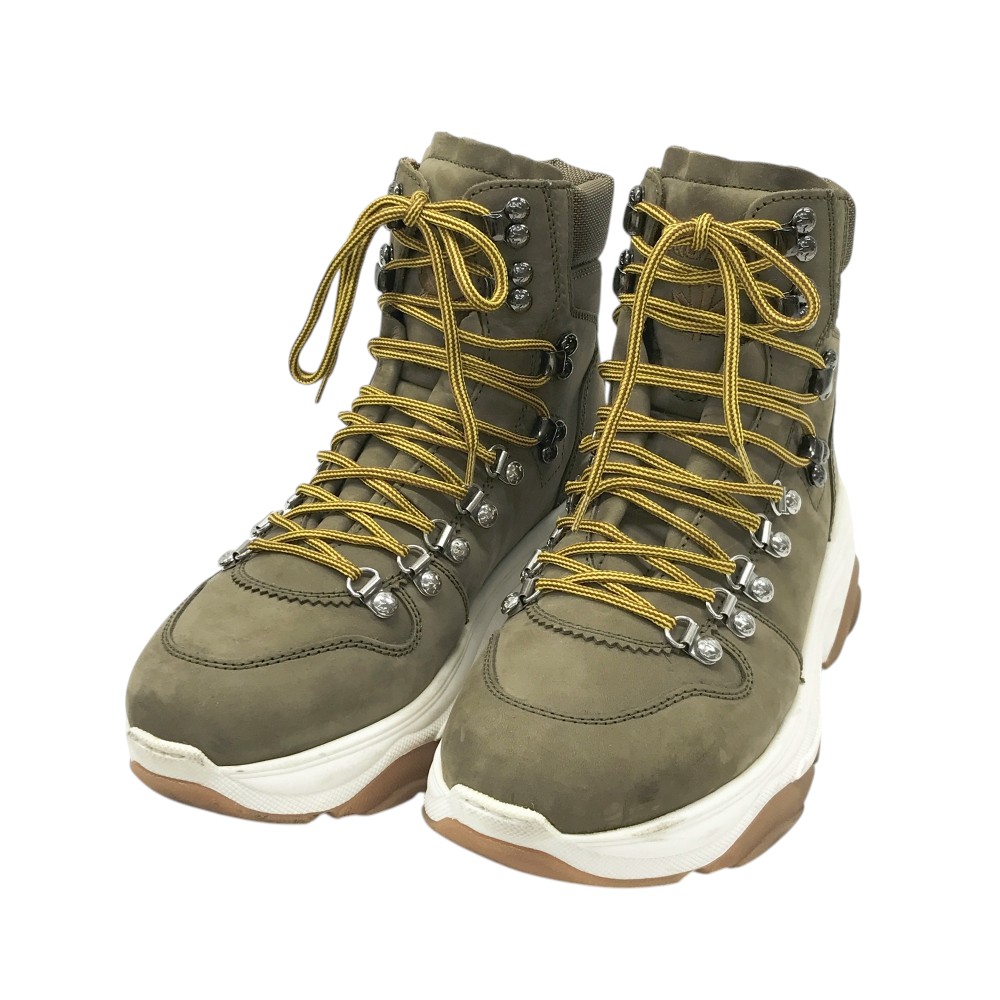 DSQUARED2 ディースクエアード SNM0071 Taglia 厚底スニーカー ブーツ カーキ系 41 【中古】メンズ|中古ゴルフウェア通販STST
