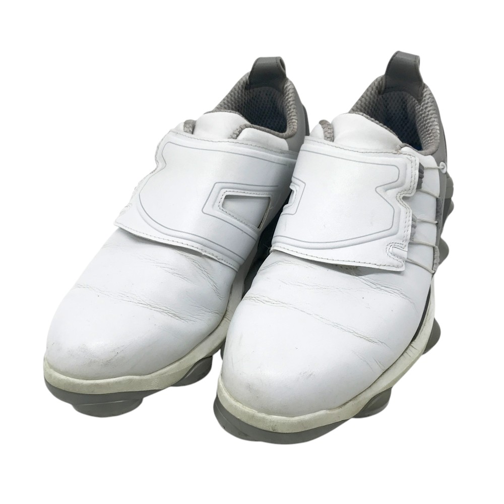 FOOT JOY フットジョイ 55522J/TOUR ALPHA ゴルフシューズ BOA ホワイト系 26.5 【中古】ゴルフウェア メンズ