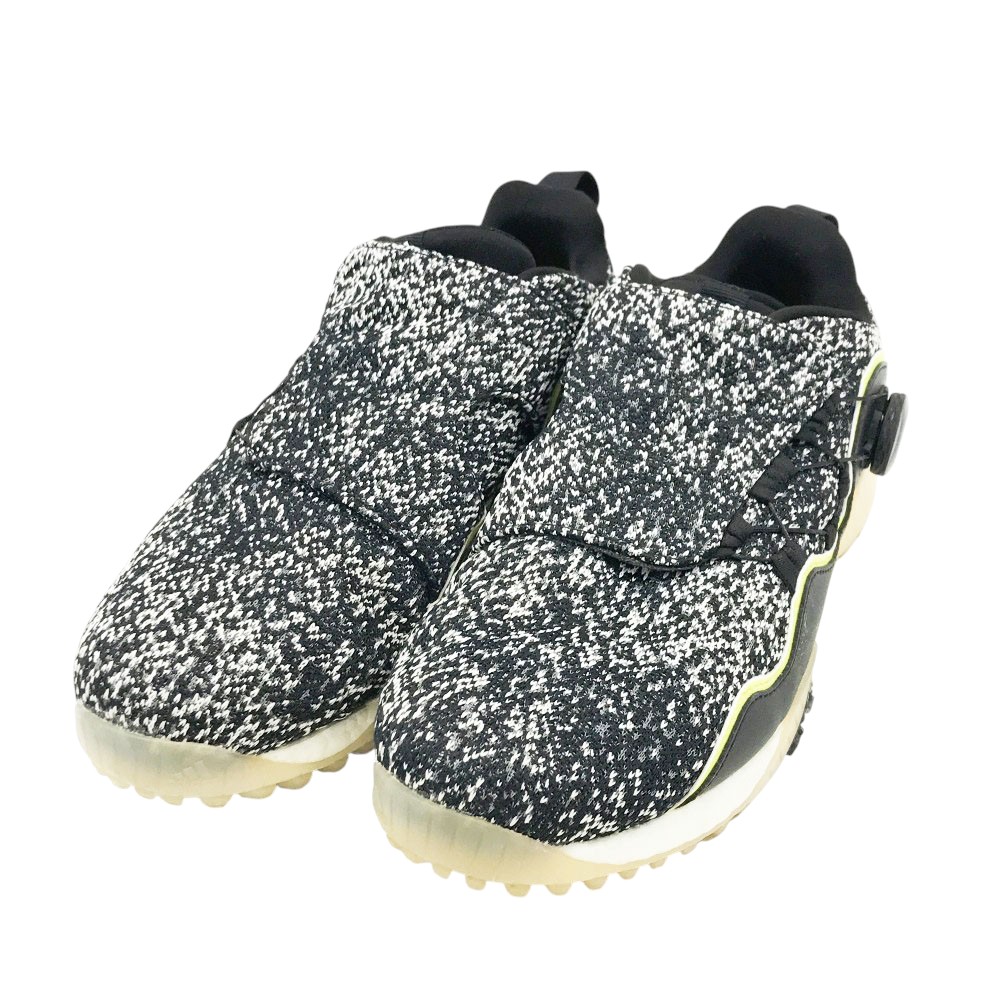 ADIDAS GOLF アディダスゴルフ FW5618 コードカオス ボア 21 ゴルフシューズ スパイクレス ブラック系 25.5 【中古】ゴルフウェア メンズ
