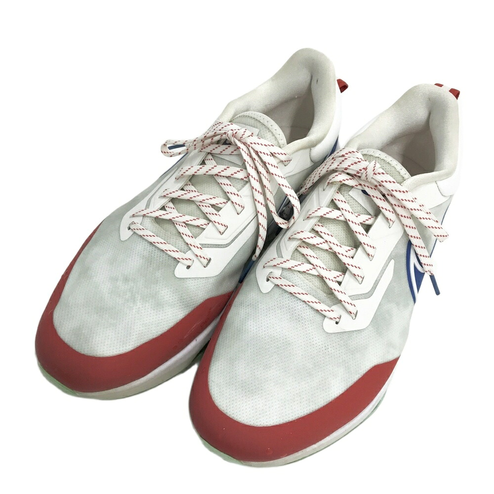NIKE GOLF ナイキゴルフ DM9024-146 Air Zoom Infinity Tour NXT% ゴルフシューズ ホワイト系 27.5 【中古】ゴルフウェア メンズ