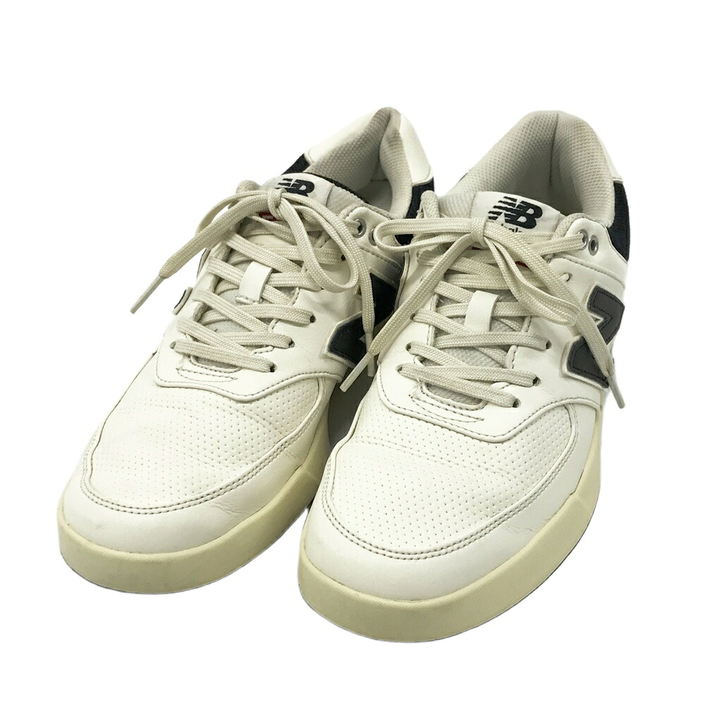 NEW BALANCE GOLF ニューバランス UGC574JO スパイクレス ゴルフシューズ ホワイト系 25.5 【中古】ゴルフウェア メンズ