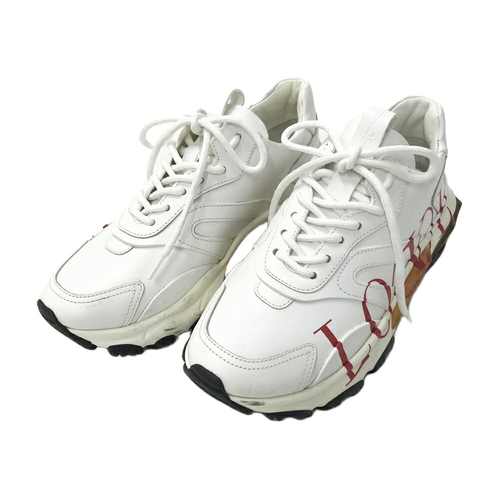 VALENTINO GARAVANI ヴァレンティノ ガラヴァーニ スニーカー BOUNCE LOVE ホワイト系 36 【中古】レディース|中古ゴルフウェア通販STST