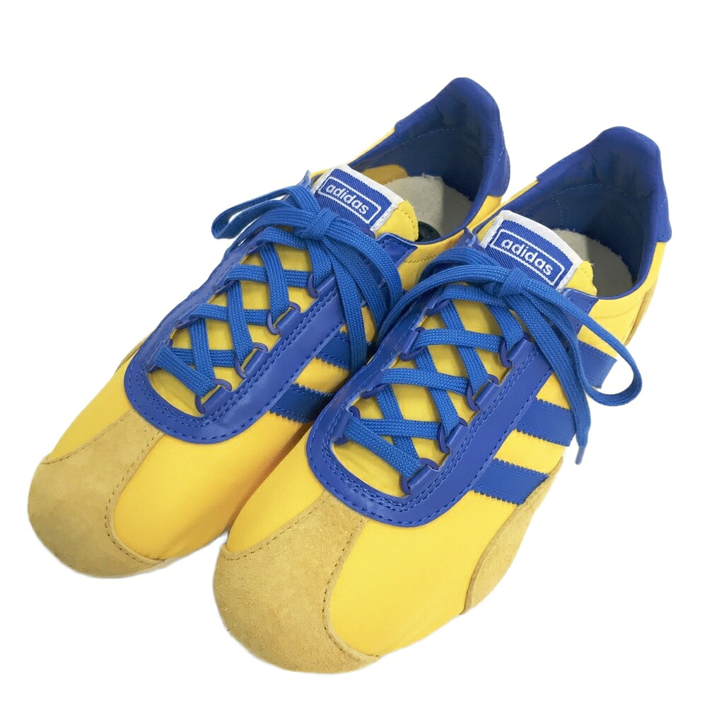 adidas アディダス JR3638 スニーカー SL 72 PT イエロー系 25.5 【中古】メンズ