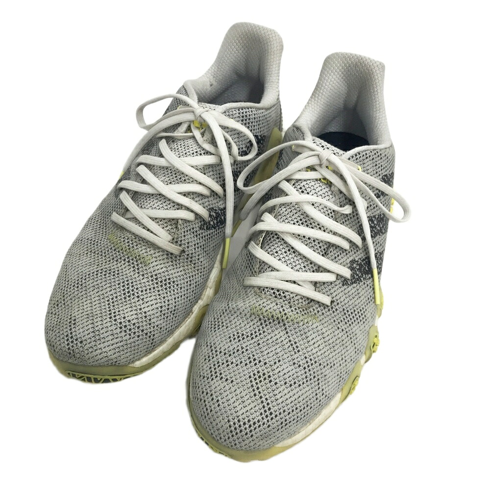 ADIDAS GOLF アディダスゴルフ GX2616 Codechaos 22 スパイクレスゴルフシューズ グレー系 29.0cm 【中古】ゴルフウェア メンズ