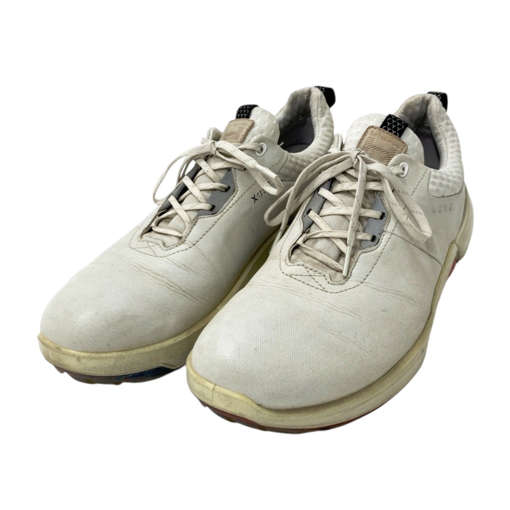 ecco エコー 108204-01007 ゴルフシューズ BIOM ハイブリッド4 ホワイト系 EU 44 【中古】ゴルフウェア メンズ