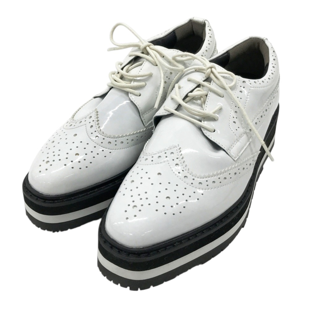 ST ANDREWS セントアンドリュース 042-2992302 厚底スパイクレス ゴルフシューズ ホワイト系 23cm 【中古】ゴルフウェア レディース