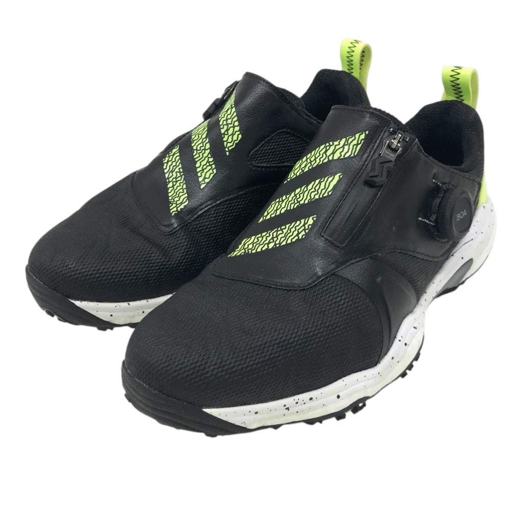 ADIDAS GOLF アディダスゴルフ IG8703 コードカオス ボア 25 スパイクレスゴルフシューズ ブラック系 25.0 【中古】ゴルフウェア メンズ