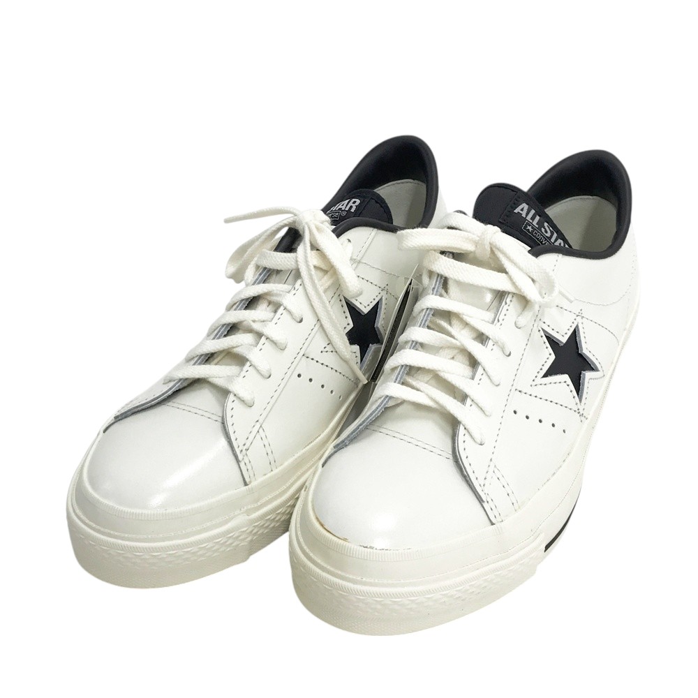CONVERSE コンバース スニーカー ONE STAR OX 日本製 レザー ホワイト系 25.5 【中古】メンズ