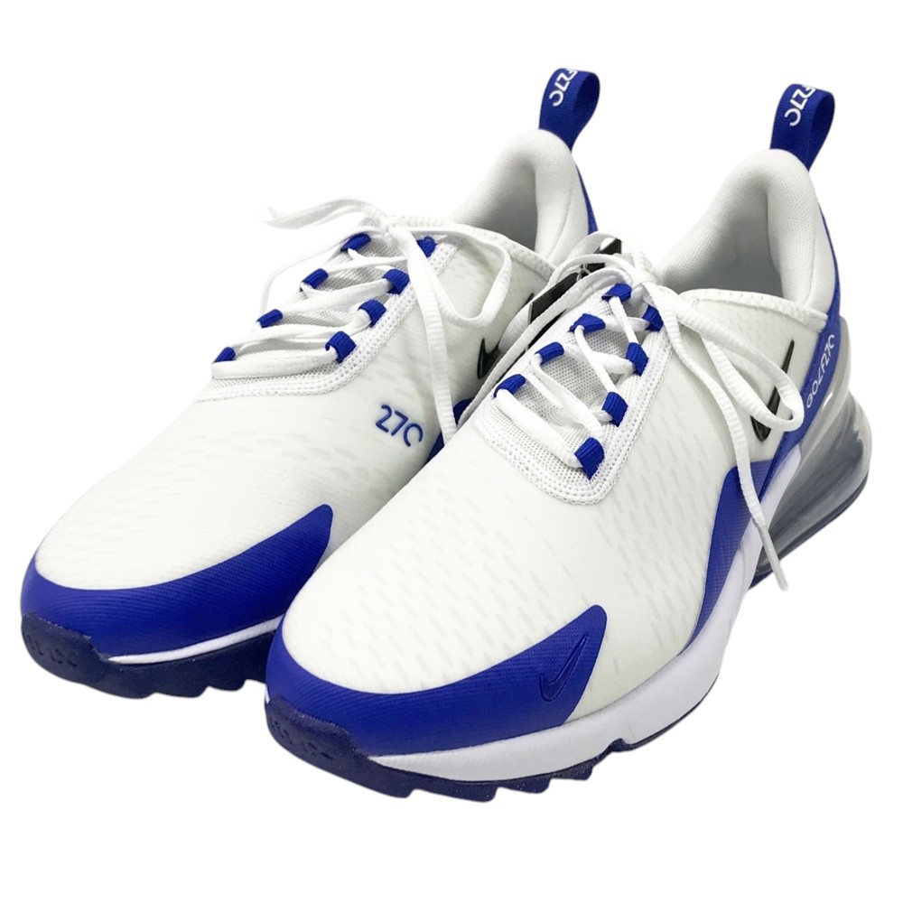 NIKE GOLF ナイキゴルフ CK6483-106 AIR MAX 270 G スパイクレスゴルフシューズ ホワイト系 26 【中古】ゴルフウェア メンズ