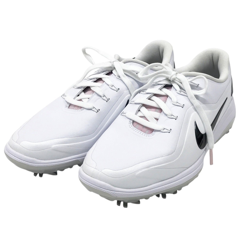 NIKE GOLF ナイキゴルフ BV1322-104 ゴルフシューズ リアクト ヴェイパー2 ホワイト系 W7/24.0cm 【中古】ゴルフウェア レディース