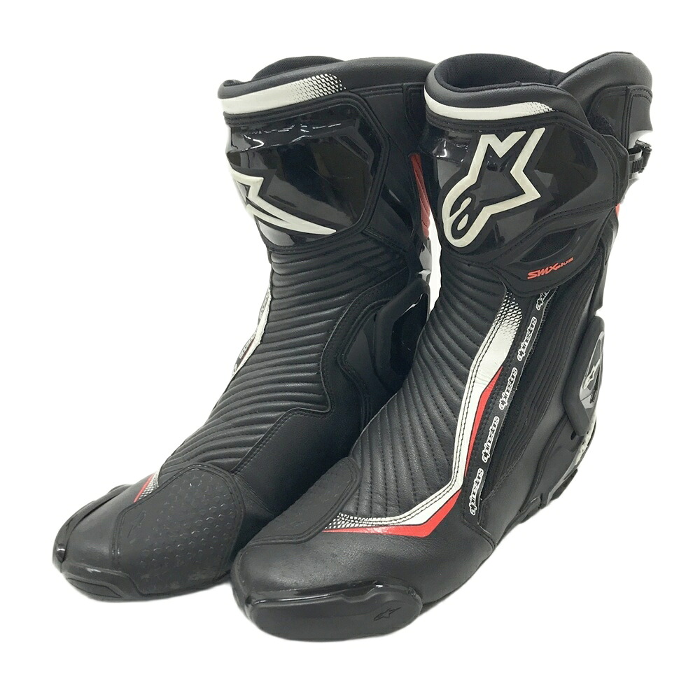 alpinestars アルパインスターズ SMX PLUS v2 レーシングブーツ ブラック系 28.5cm 【中古】バイクウェア メンズ