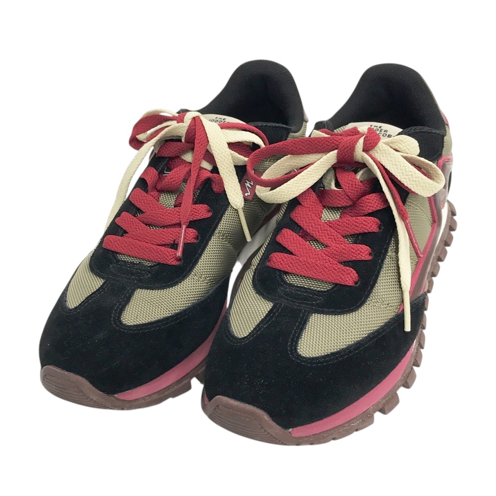 MARC JACOBS マークジェイコブス スニーカー THE JOGGER ブラック系 37 【中古】レディース｜中古ゴルフウェア通販STST 10,454円