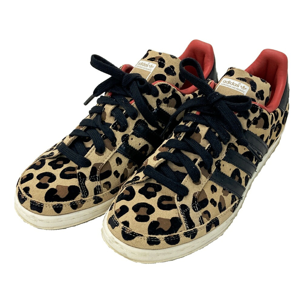 adidas アディダス G96538 スニーカー HANDBALL SPEZIAL W レオパード柄 ブラウン系 24.0 【中古】レディース｜中古ゴルフウェア通販STST