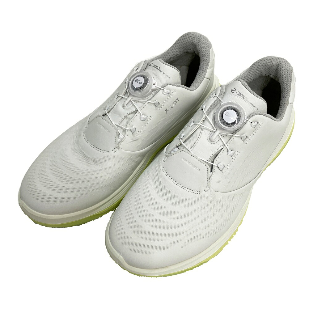 ecco エコー 132274 01007 ゴルフシューズ LT1 BOA ホワイト系 41 【中古】ゴルフウェア メンズ｜中古ゴルフウェア通販STST 17,107円