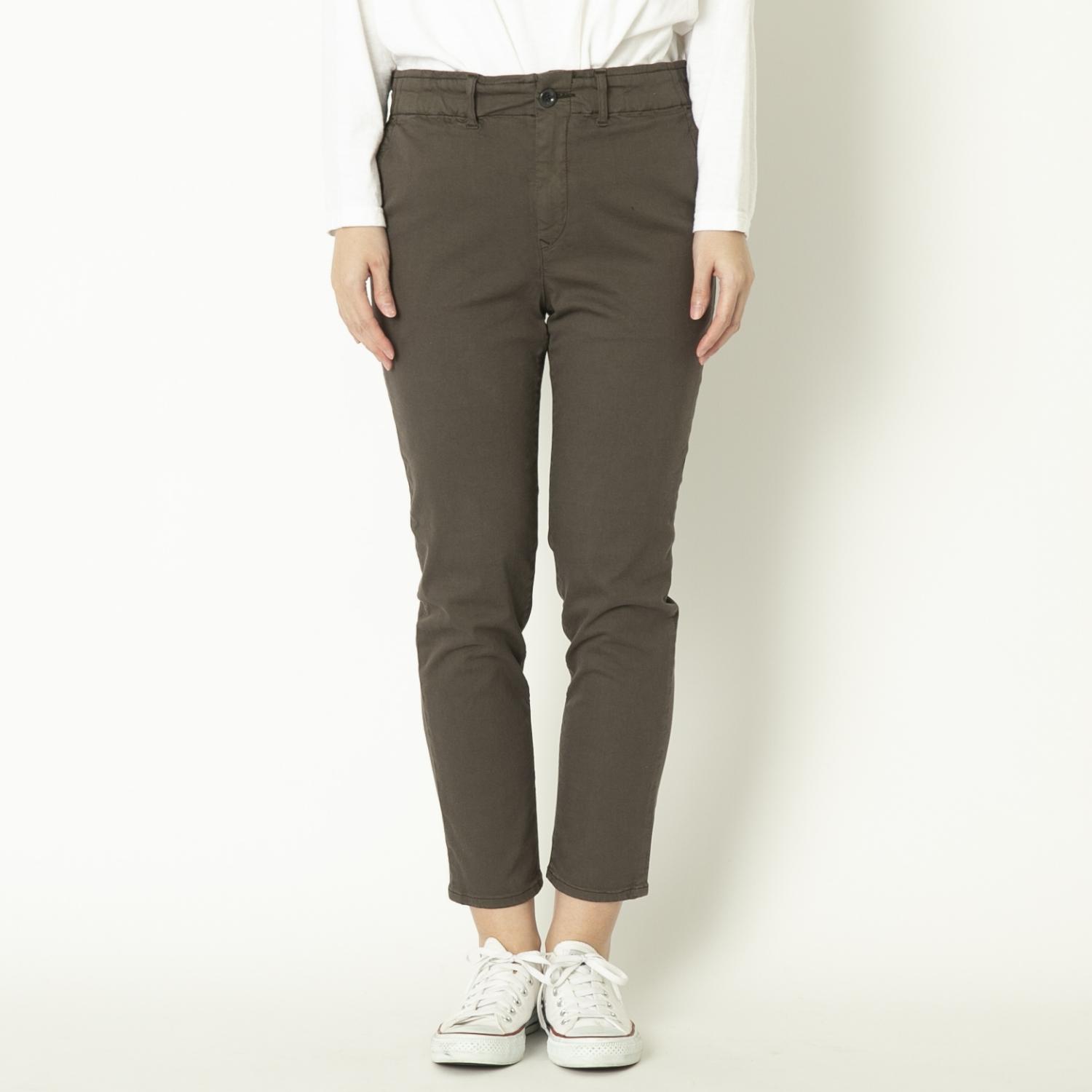Brocante D.M.G.リラクシングテーパードパンツ チャコールグレー L