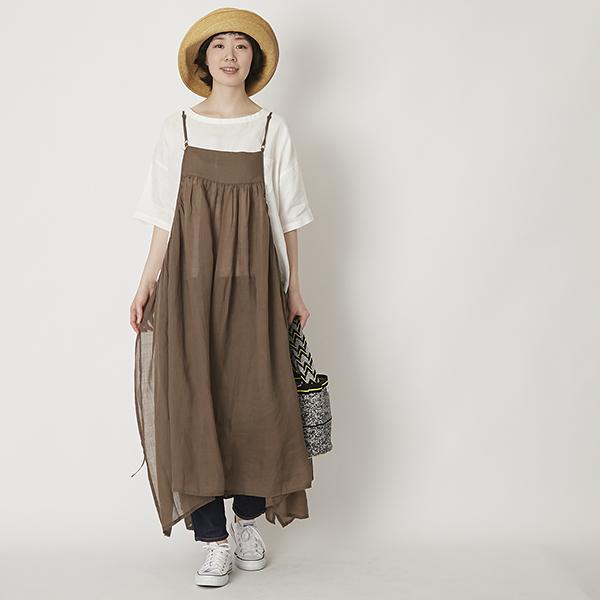 Tutie ラミーギャザーキャミソールワンピース モスグリーン Bouncesociety Com