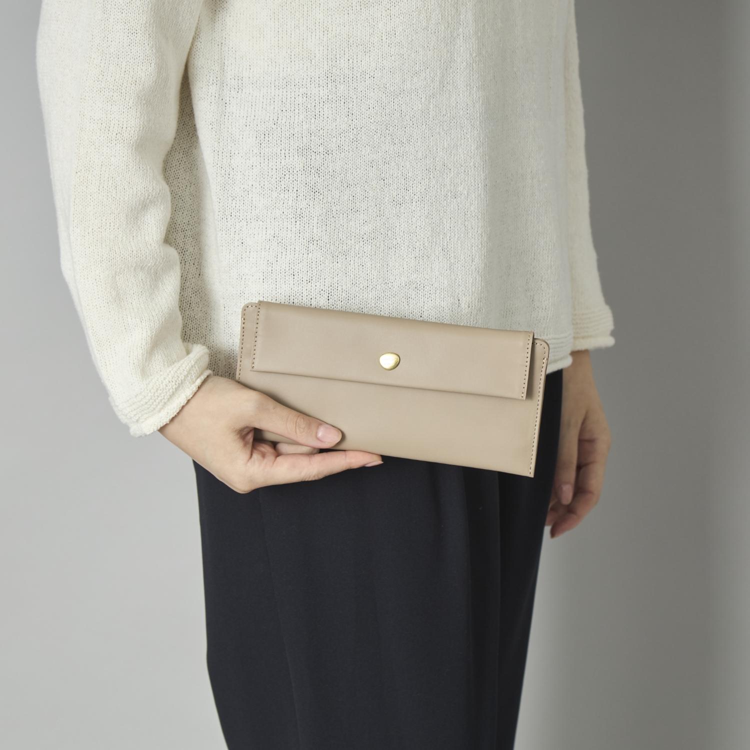 Neutral Gray/ハスキースリムロングウォレット｜STYLE STORE　version.R