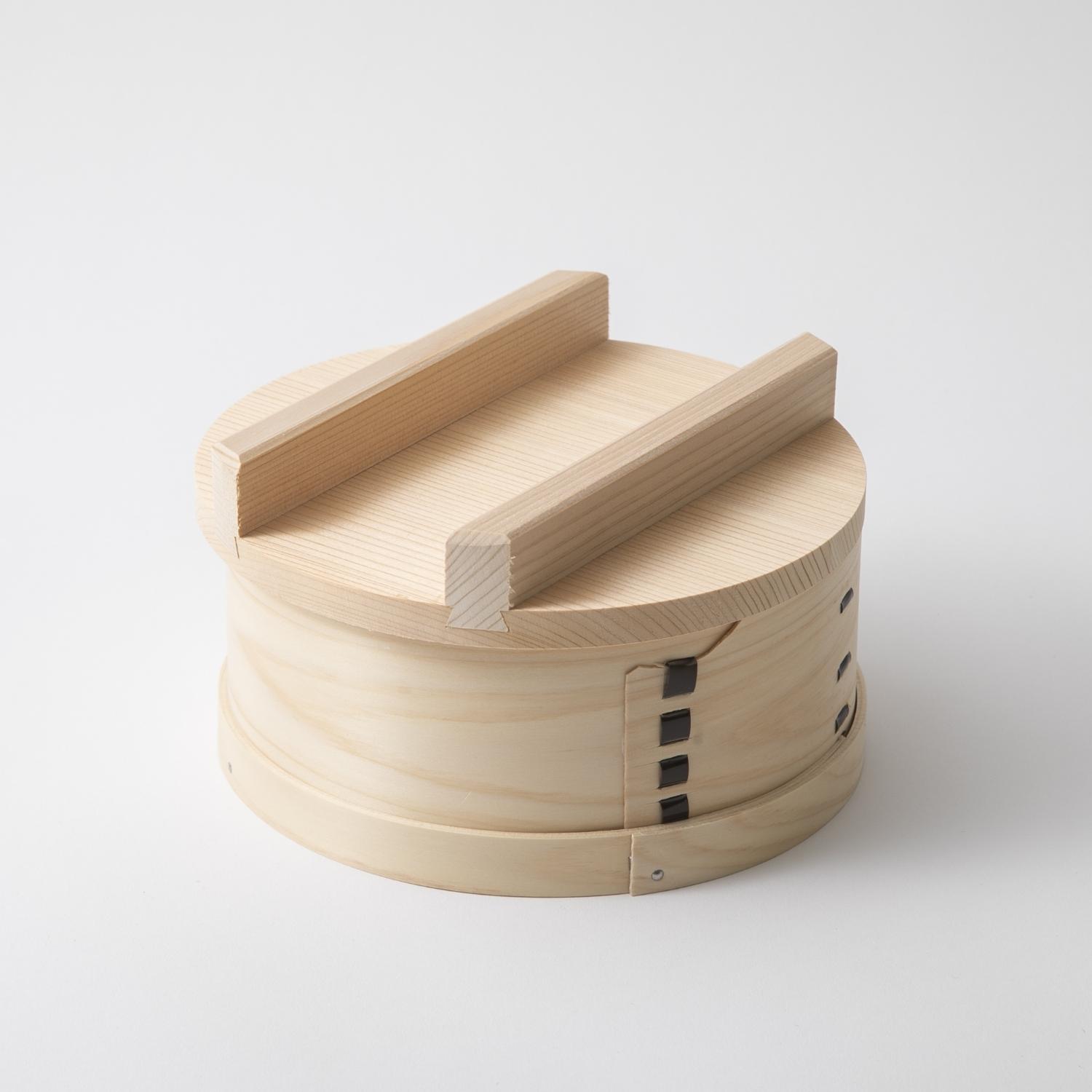 山一/ミニ和せいろ 身+蓋 18cm
