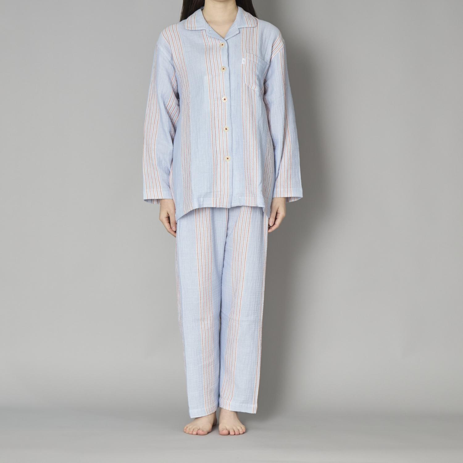 楽天市場】Liflance（リフランス） 和晒のリラックス3重ガーゼパジャマ