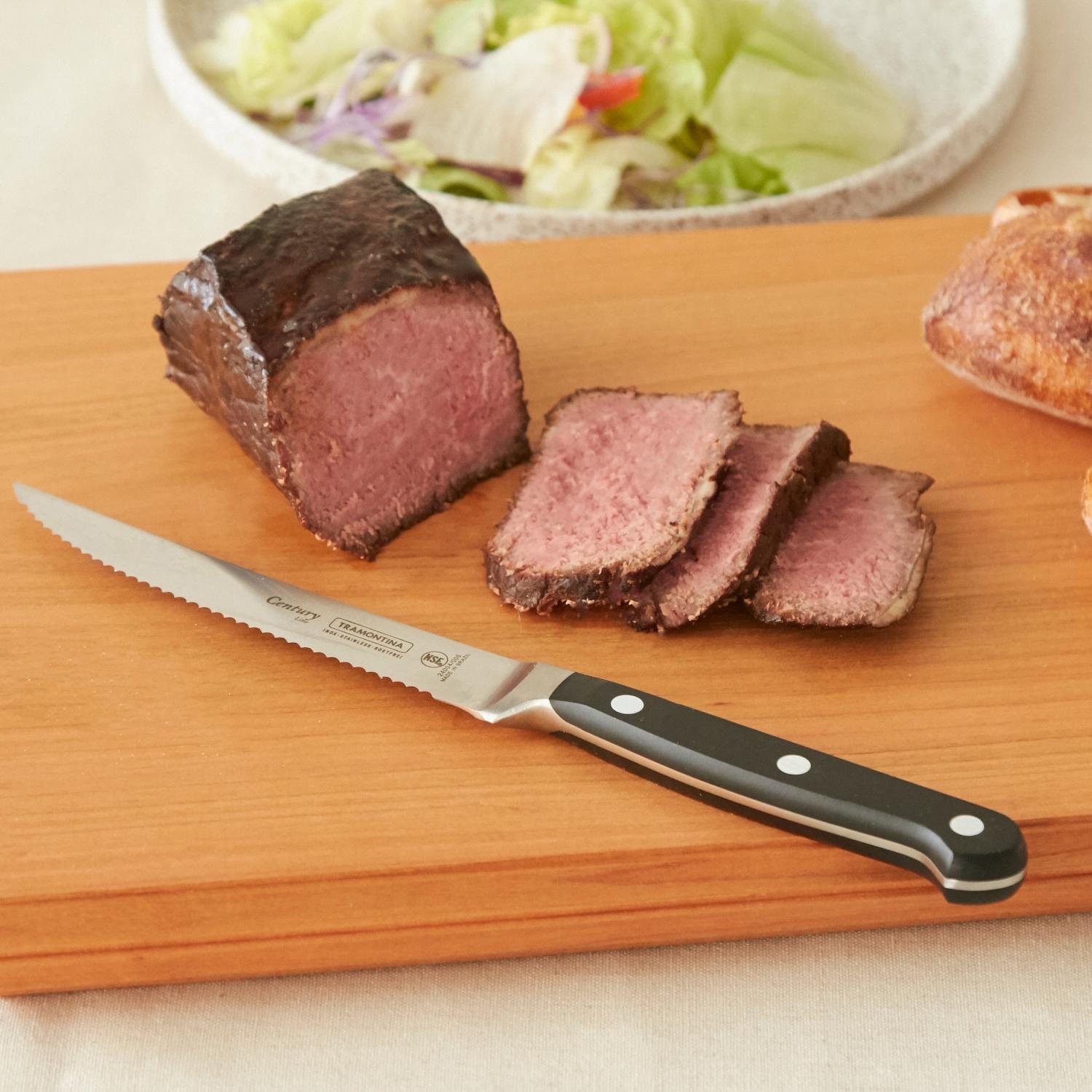 TRAMONTINA(トラモンティーナ) シェラスコ　丸ステーキ鉄板セット トラモンティーナ シュラスコ 丸耳付ステーキ鉄板セット